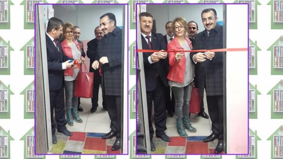 Mehmet Akif Ersoy İlkokulu Kütüphanesi Açılışı Yapıldı