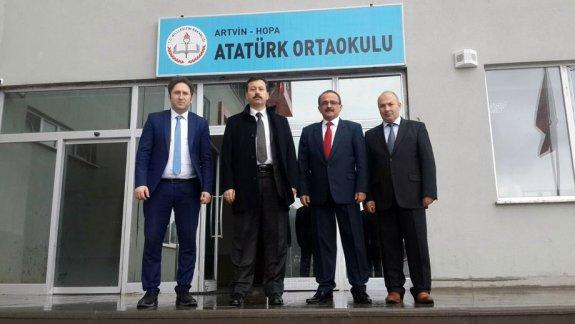Atatürk Ortaokulu II. Döneme Yeni Hizmet Binasında Başladı