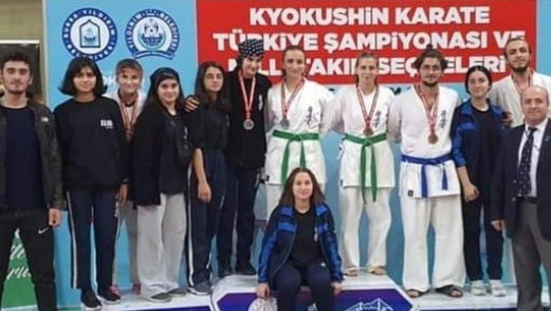 İlçemiz Kyokushin Karate Sporcularından Ulusal Başarı