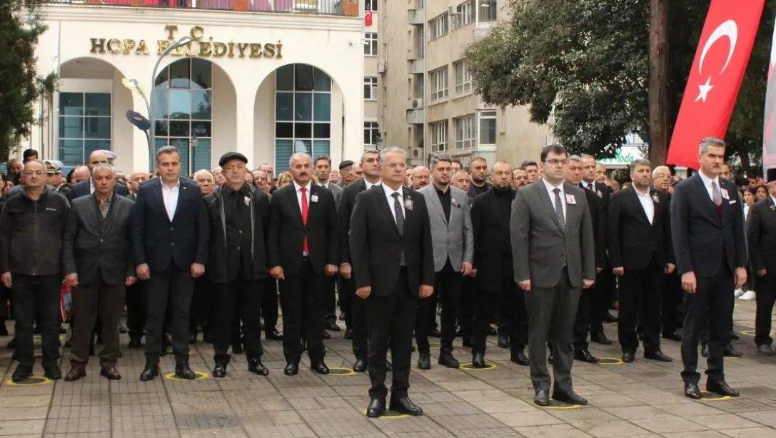 10 Kasım Atatürk'ü Anma Günü Çelenk Töreni ve Programı Gerçekleştirildi