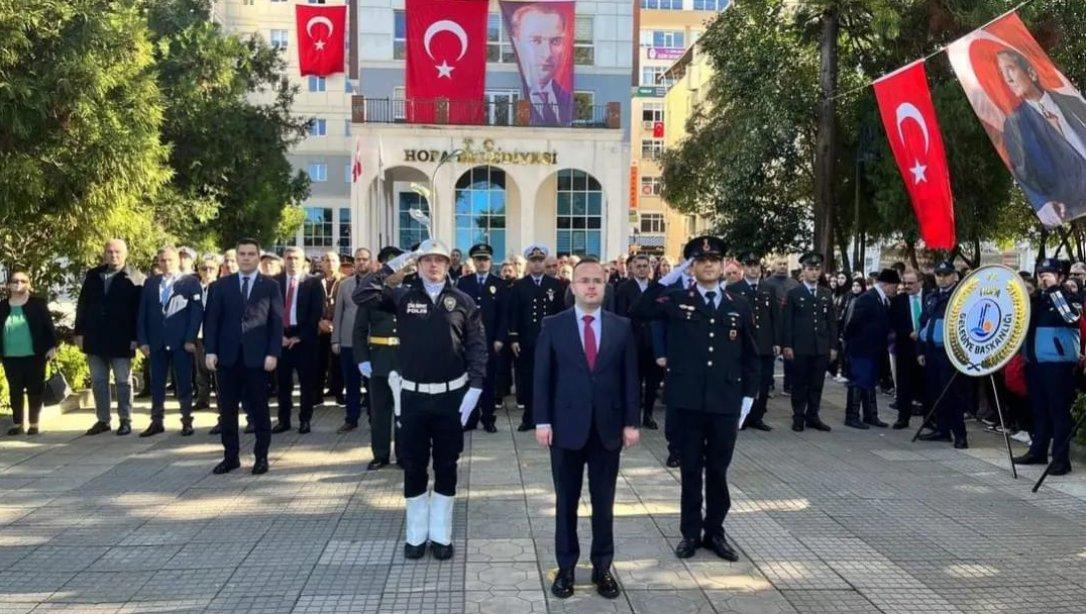 29 Ekim Cumhuriyet Bayramı Çelenk Töreni Gerçekleştirildi 