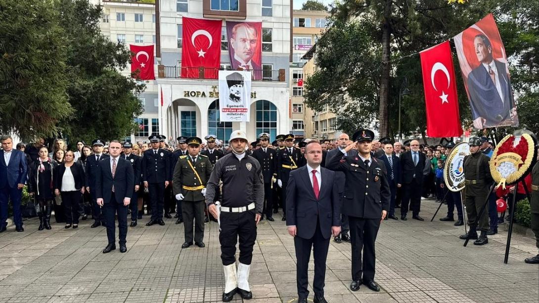 Cumhuriyetimizin 102. Yıl Dönümü Çelenk Töreni
