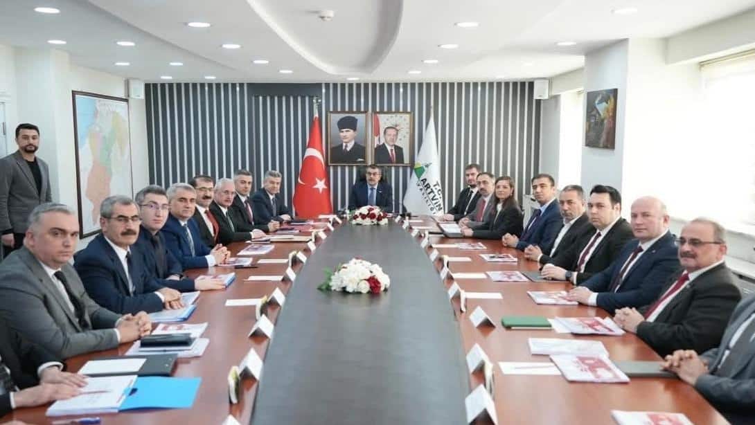 Bakanımız Sayın Prof. Dr. Yusuf Tekin başkanlığında, İl Eğitim Değerlendirme Toplantısı
